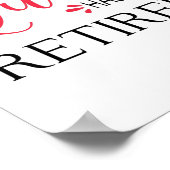 Die Königin hat komische Frauen in Rente gesetzt Poster (Ecke)