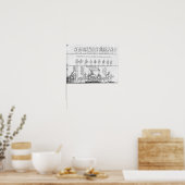 Die Königin in ihrer Kluft Poster (Küche)