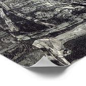 Die Königin investiert den Kaiser der Franzosen Poster (Ecke)