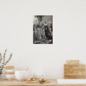 Die Königin investiert den Kaiser der Franzosen Poster (Küche)