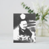 Die Königin ist erstaunt Postkarte (Stehend Vorderseite)