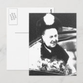 Die Königin ist erstaunt Postkarte (Vorne/Hinten)