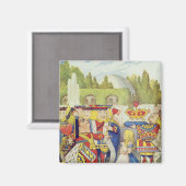 Die Königin ist gekommen! Und ist sie nicht wütend Magnet (Vorderseite/Rückseite)