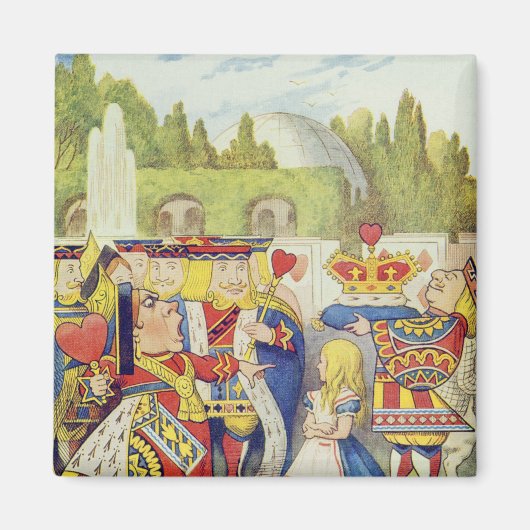 Die Königin ist gekommen! Und ist sie nicht wütend Magnet (Vorne)