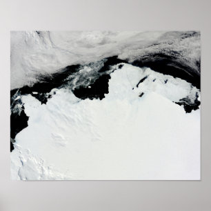 Die Königin-Maria-Küste der Antarktis Poster