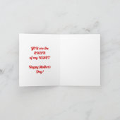 Die Königin meines Herzens Karte (Innenseite)