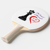 Die Königin meines Herzens Tischtennis Schläger (Vorderseite)