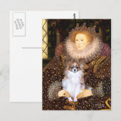 Die Königin - Papillon 6 Postkarte (Vorne/Hinten)