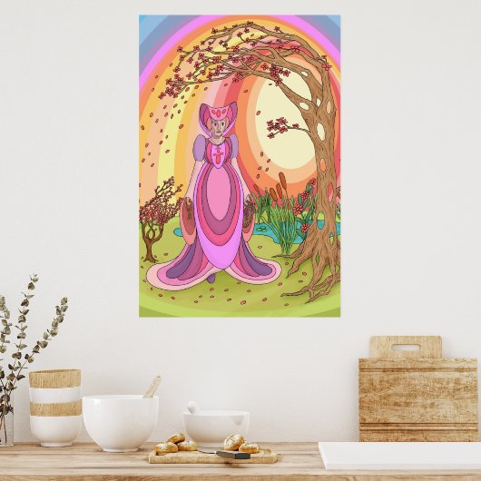 Die Königin Poster (Küche)