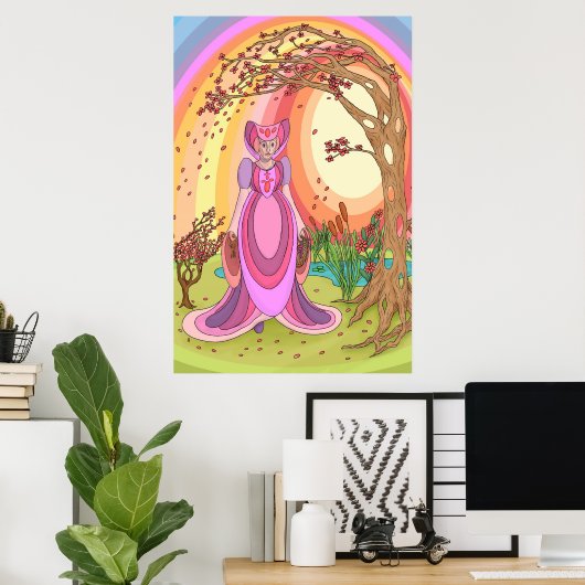 Die Königin Poster (Heimbüro)