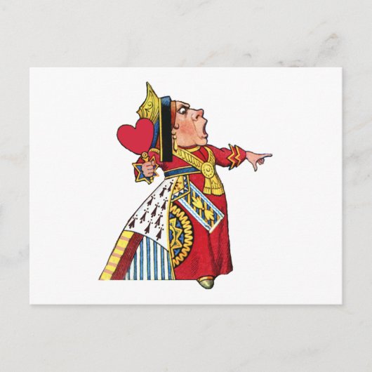 DIE KÖNIGIN POSTKARTE (Vorderseite)