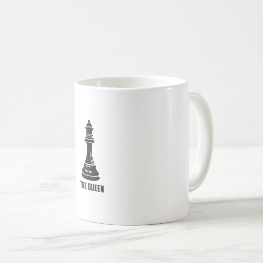 Die Königin - Schach immer weiter Kaffeetasse (VorderseiteRechts)