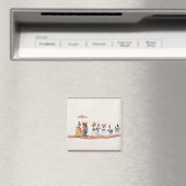 Die Königin und ihre Suite Magnet (In Situ (Geschirrspüler))