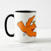Die Königin-Vogel-Tasse Tasse (Links)