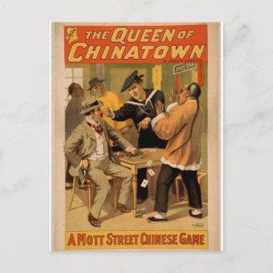 Die Königin von Chinatown Postkarte