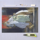 Die Königin von Dänemark (von Edwin Austin Abbey) Seidenpapier (Handwerk)