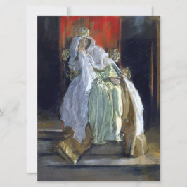 Die Königin von Hamlet (von Edwin Austin Abbey) Karte