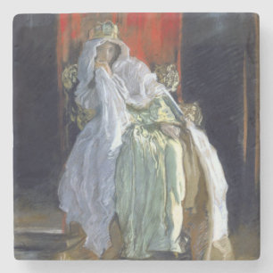 Die Königin von Hamlet (von Edwin Austin Abbey) Steinuntersetzer