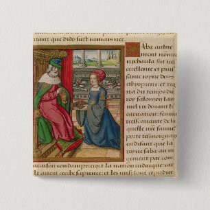 Die Königin von Sheba Button