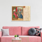 Die Königin von Sheba Leinwanddruck (Insitu (Wohnzimmer))