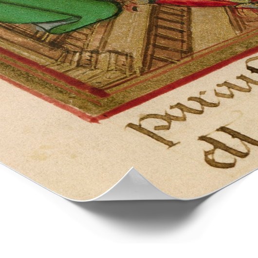 Die Königin von Sheba Poster (Ecke)