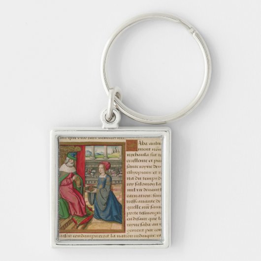 Die Königin von Sheba Schlüsselanhänger (Vorne)