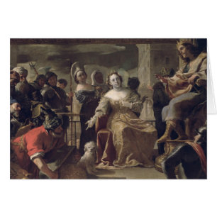 Die Königin von Sheba vor Solomon