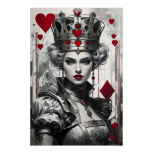 Die Königinnen der Kartensammlung 1/5 Poster