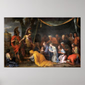 Die Königinnen Persiens am Fuße von Alexander Poster (Vorne)