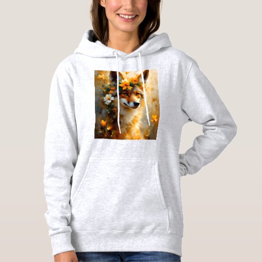 Die königliche Bloomfox Hoodie (Vorderseite)