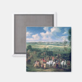 Die königliche Cortege Magnet (Vorderseite/Rückseite)