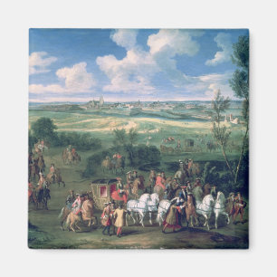 Die königliche Cortege Magnet