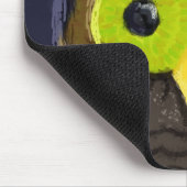 Die königliche Eule Mousepad (Ecke)