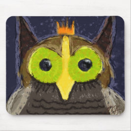 Die königliche Eule Mousepad
