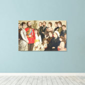 Die königliche Familie, 1880 Leinwanddruck (Insitu (Holzboden))