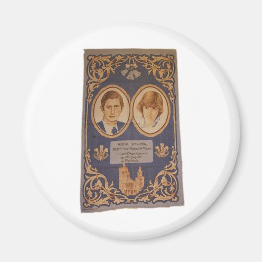 Die Königliche Hochzeit: Magnet (Vorne)