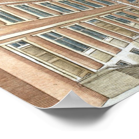 Die Königliche Uni der Ärzte Poster (Ecke)