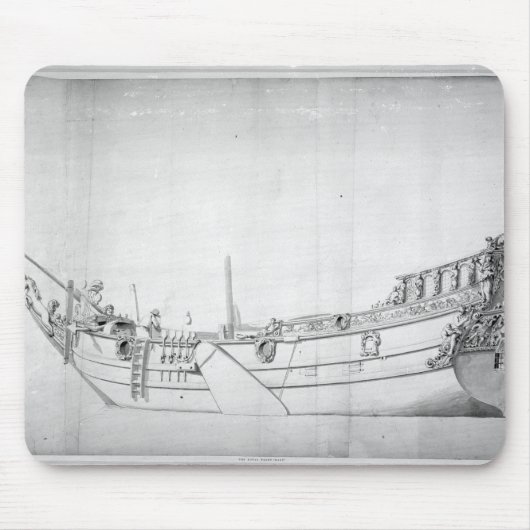 Die königliche Yacht 'Mary Mousepad (Vorne)