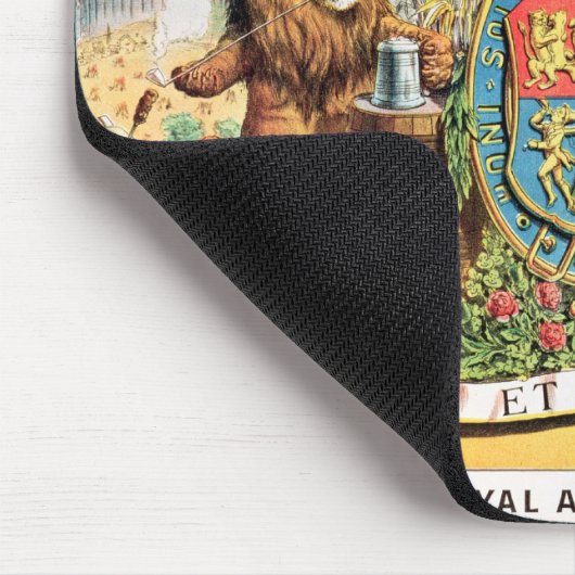 Die königlichen Arme glücklich Mousepad (Ecke)