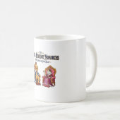 Die königlichen Pfoten-Monarchen Kaffeetasse (VorderseiteRechts)