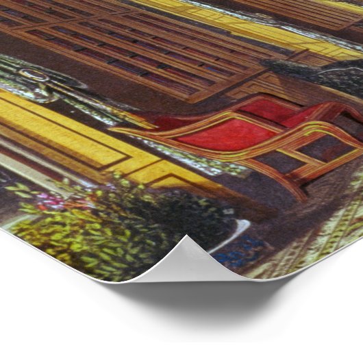 Die Königsbibliothek, Frogmore Poster (Ecke)