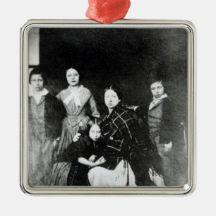 Die Königsfamilie Silbernes Ornament
