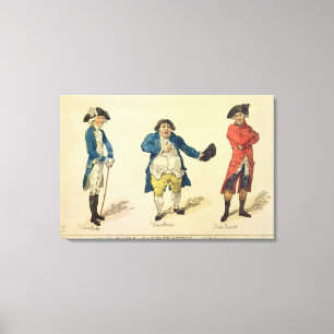 Die Konkurrenten Leinwanddruck