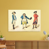 Die Konkurrenten Leinwanddruck (Insitu (Wohnzimmer))