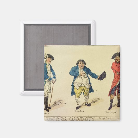 Die Konkurrenten Magnet (Vorderseite/Rückseite)