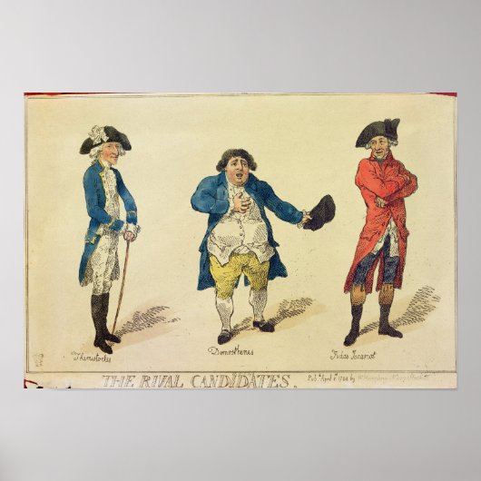 Die Konkurrenten Poster (Vorne)