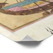 Die Konstellationen des Hundes und des Keels Poster (Ecke)