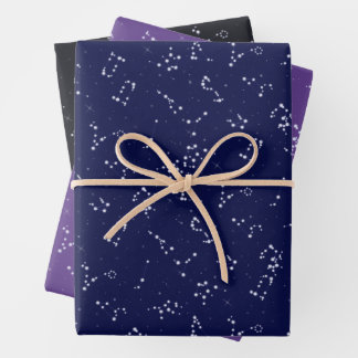 Die Konstellationen Geschenkpapier Set