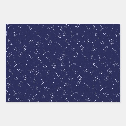 Die Konstellationen Geschenkpapier Set (Vorderseite)