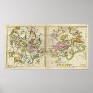 Die Konstellationen im April-September Poster